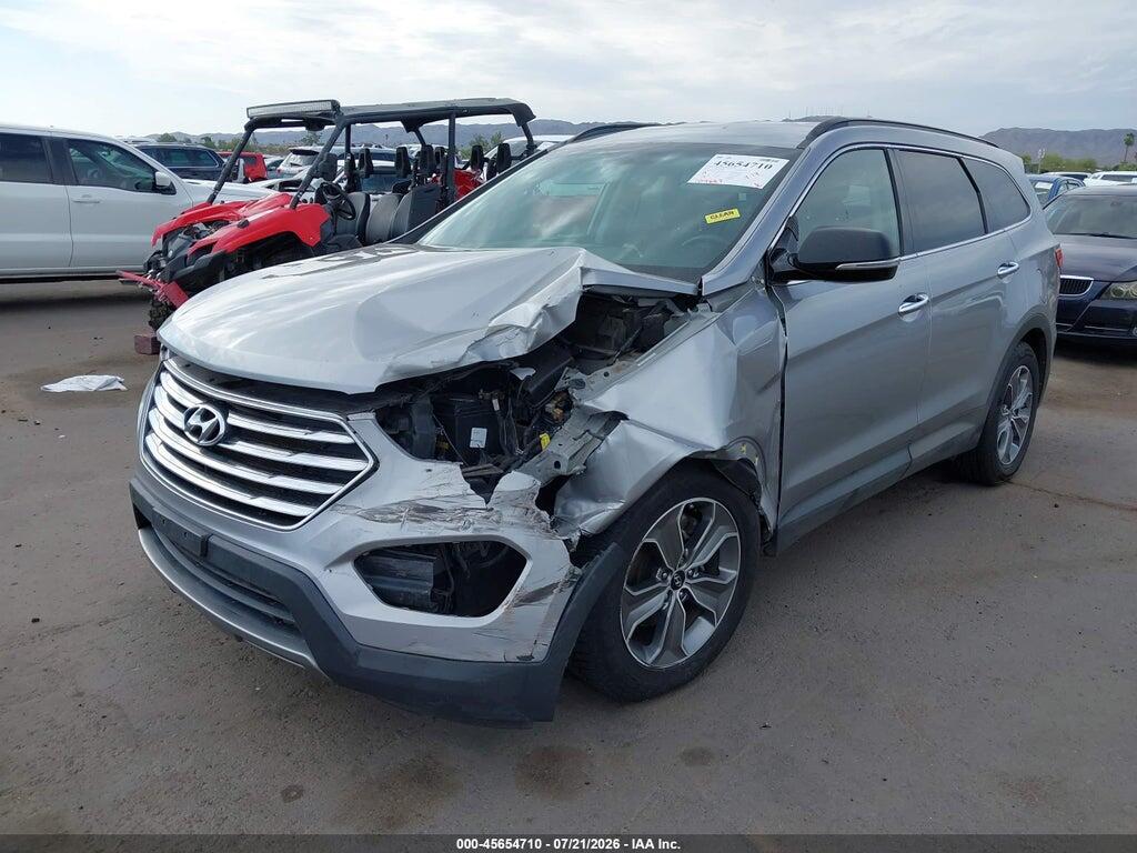 KM8SNDHF5EU057610 2014 HYUNDAI SANTA FE photo no. 2