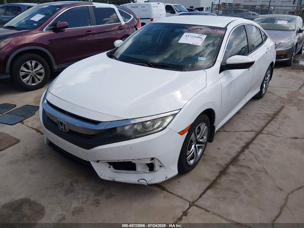 19XFC2F53GE064535 2016 HONDA CIVIC photo no. 2