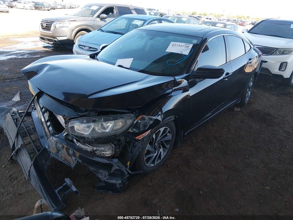 2HGFC2F76GH505534 2016 HONDA CIVIC photo no. 2