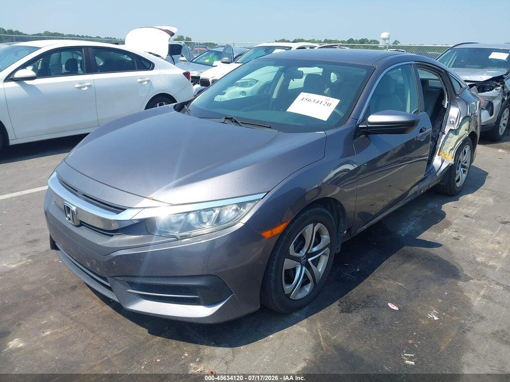 2HGFC2F55GH537079 2016 HONDA CIVIC photo no. 2