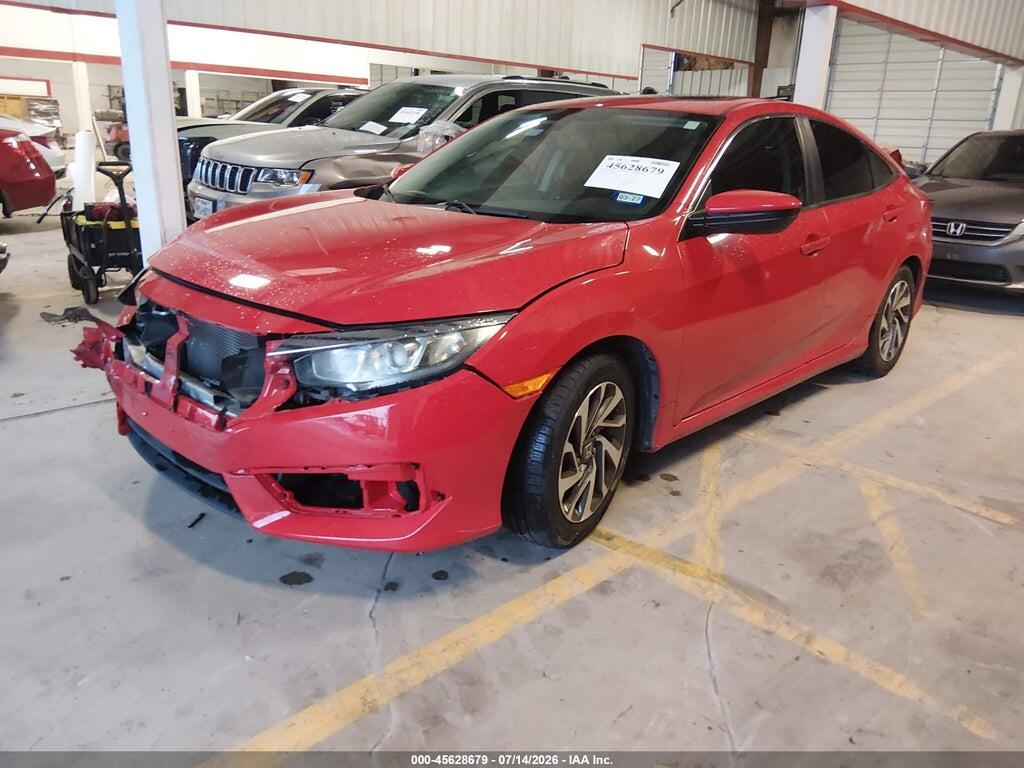 2HGFC2F75GH543501 2016 HONDA CIVIC photo no. 2