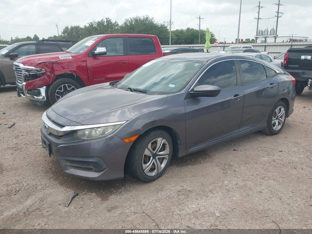 19XFC2F56GE024238 2016 HONDA CIVIC photo no. 2