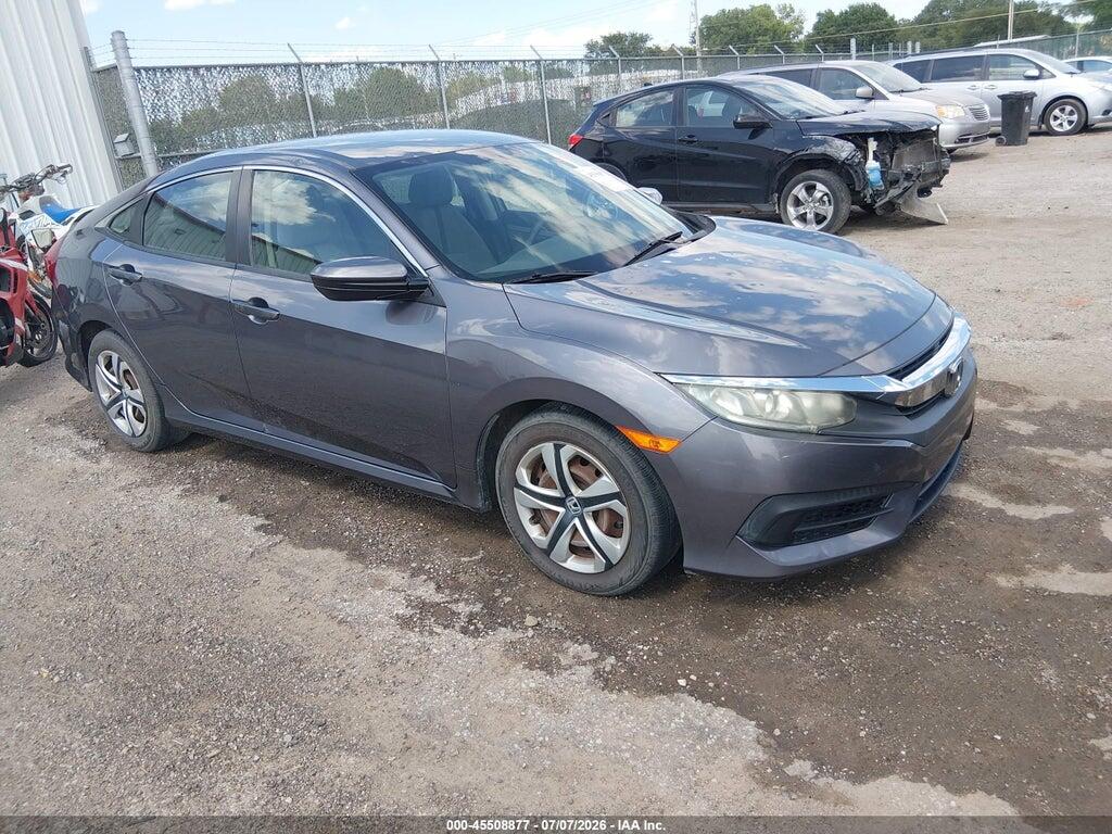 19XFC2F52GE009719 2016 HONDA CIVIC photo no. 1