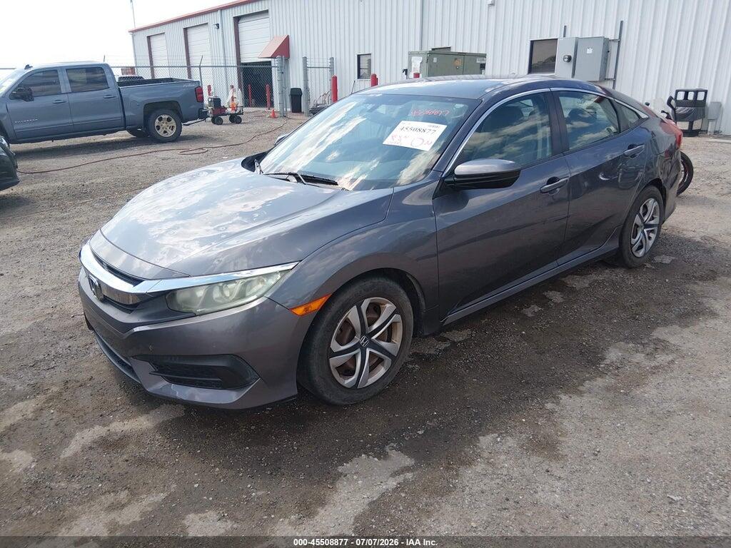 19XFC2F52GE009719 2016 HONDA CIVIC photo no. 2