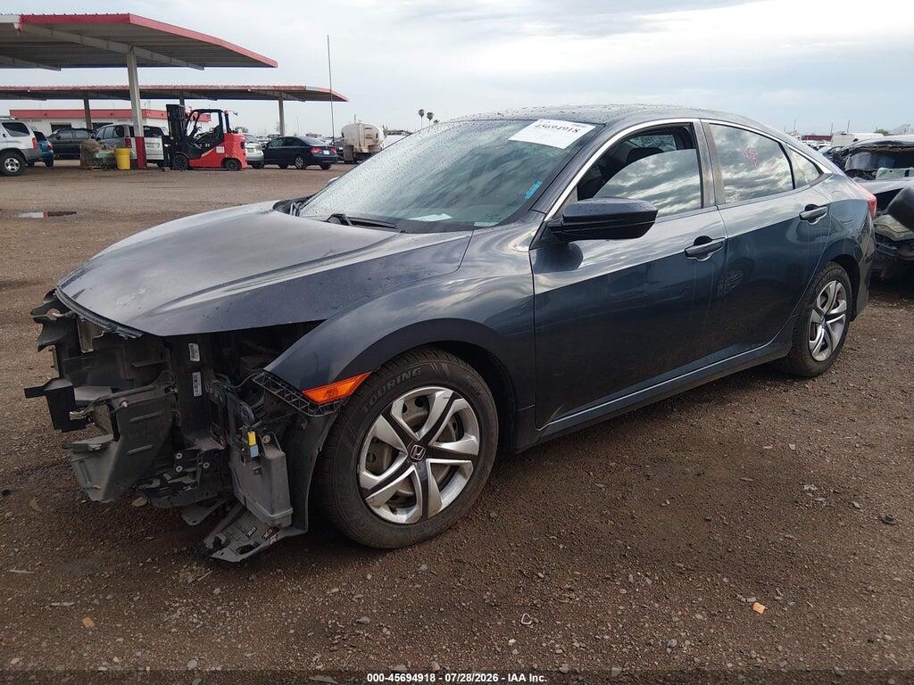 19XFC2F53GE215213 2016 HONDA CIVIC photo no. 2