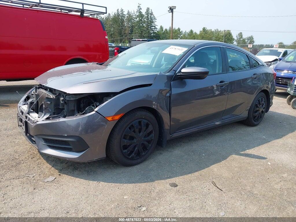 2HGFC2F50GH509593 2016 HONDA CIVIC photo no. 2