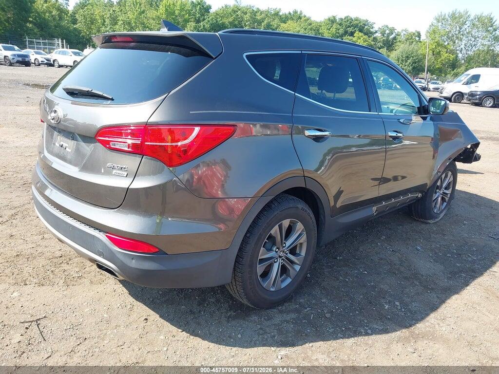 5XYZUDLBXEG227309 2014 HYUNDAI SANTA FE SPORT photo no. 4