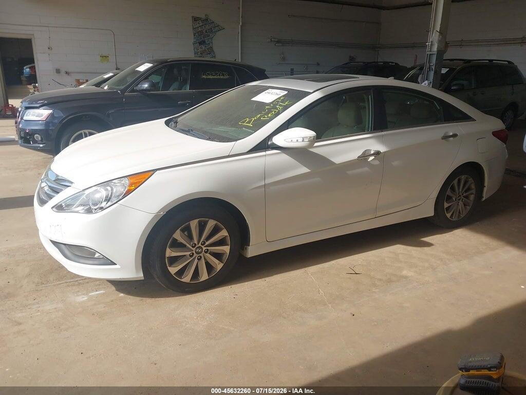 5NPEC4AC6EH856992 2014 HYUNDAI SONATA photo no. 2