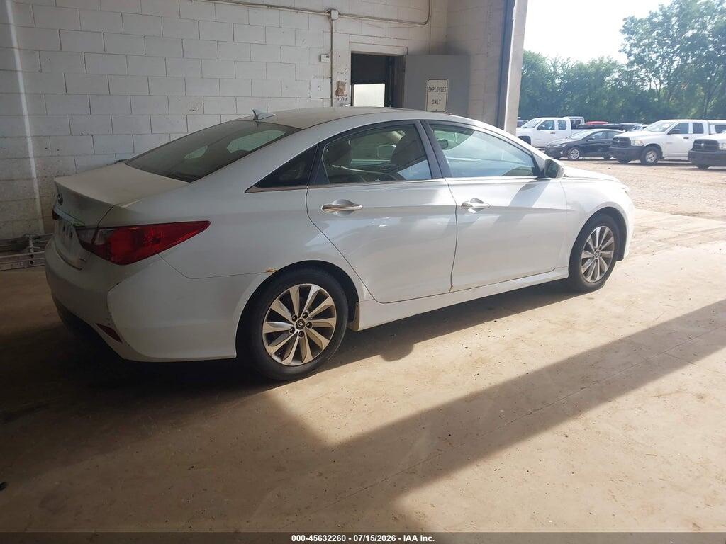 5NPEC4AC6EH856992 2014 HYUNDAI SONATA photo no. 4