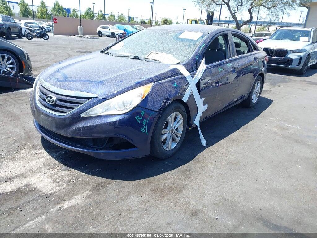 5NPEB4AC5EH833013 2014 HYUNDAI SONATA photo no. 2