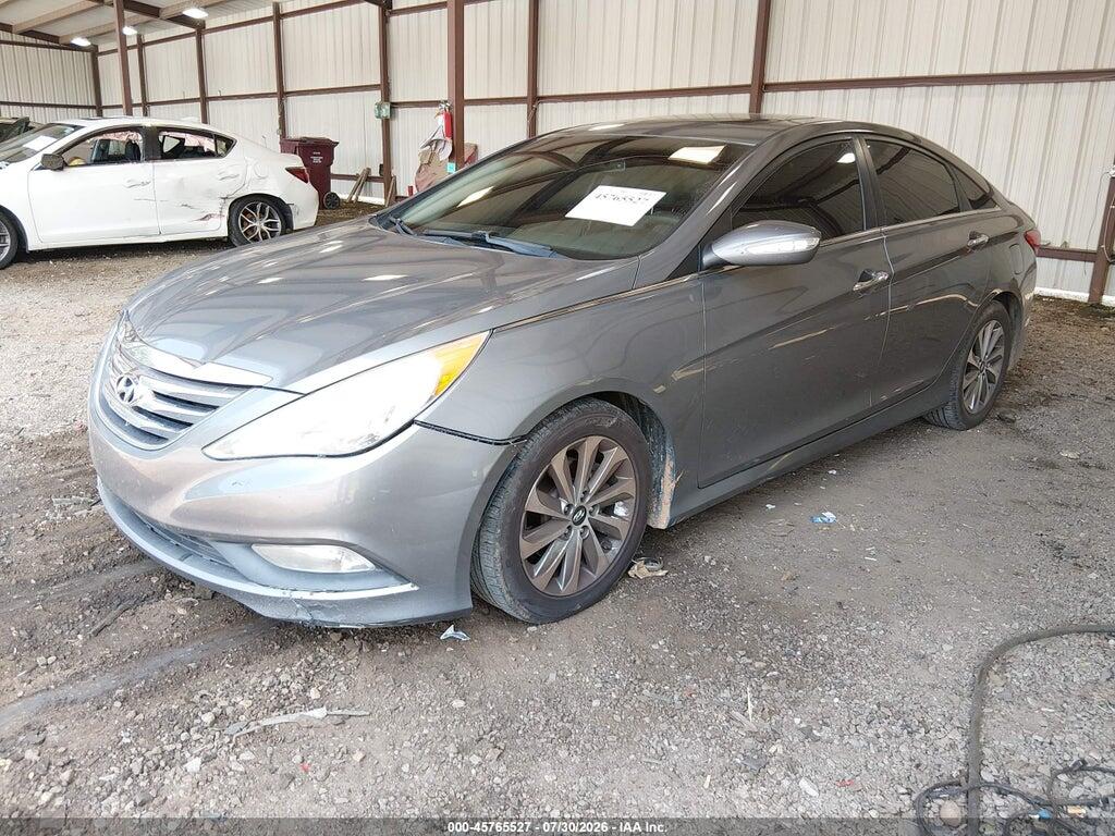 5NPEC4AC0EH887249 2014 HYUNDAI SONATA photo no. 2