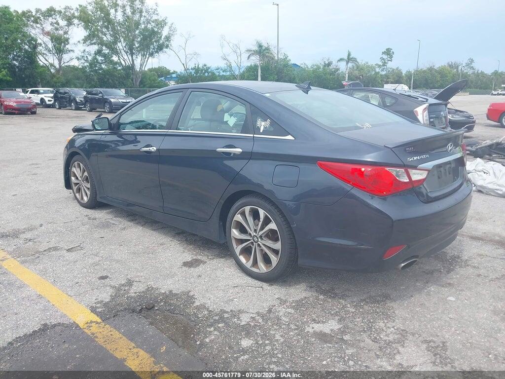 5NPEC4ACXEH898890 2014 HYUNDAI SONATA photo no. 3