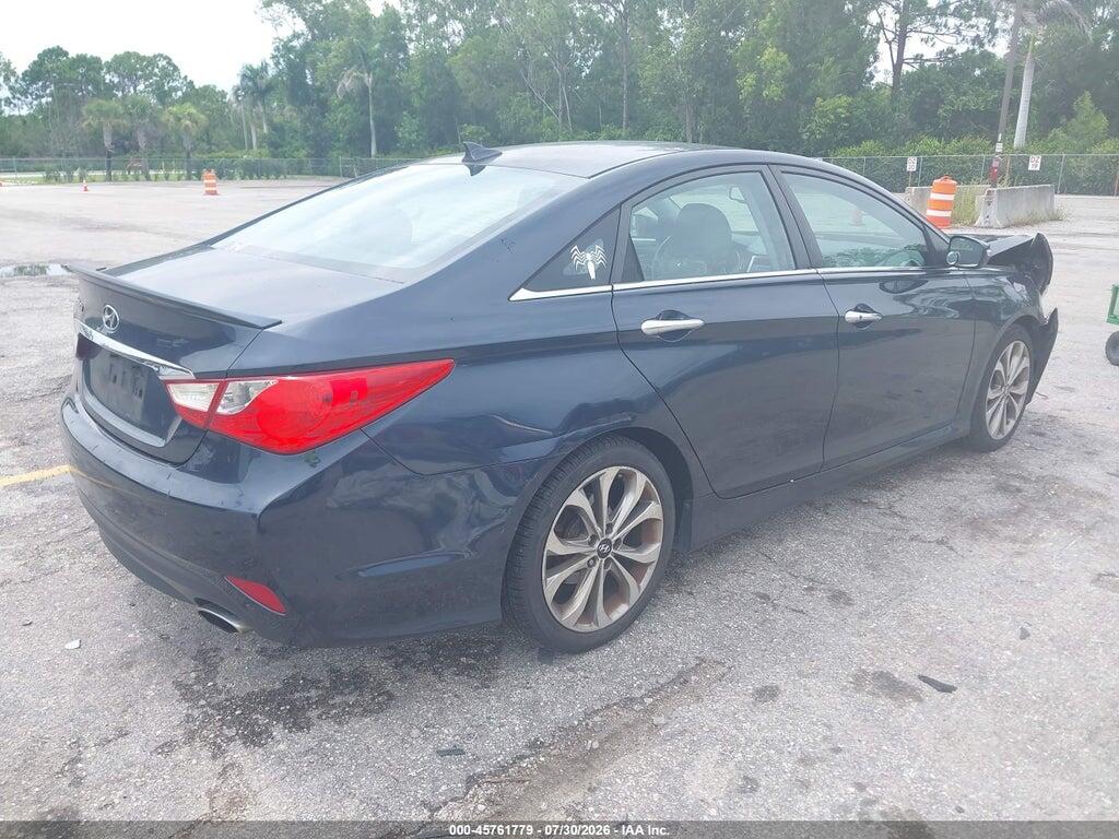 5NPEC4ACXEH898890 2014 HYUNDAI SONATA photo no. 4