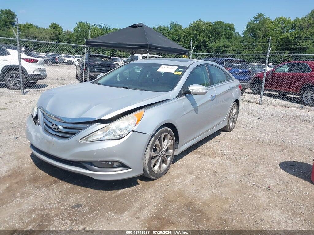 5NPEC4AC4EH887173 2014 HYUNDAI SONATA photo no. 2