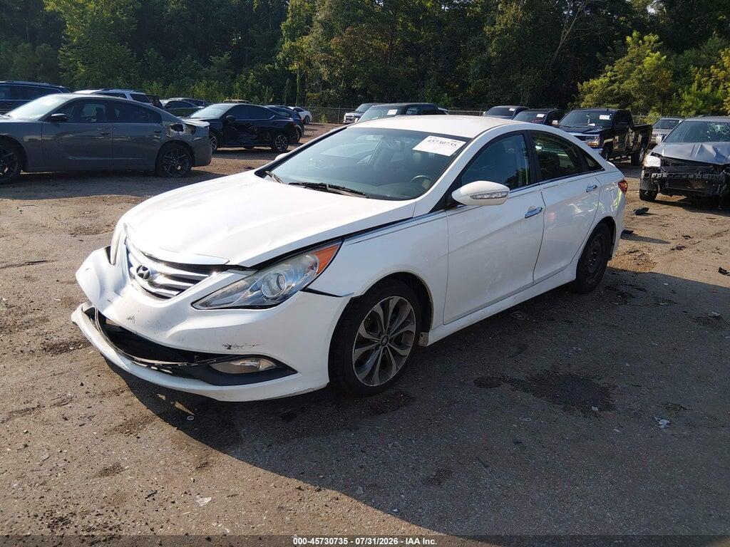 5NPEC4AC8EH887595 2014 HYUNDAI SONATA photo no. 2