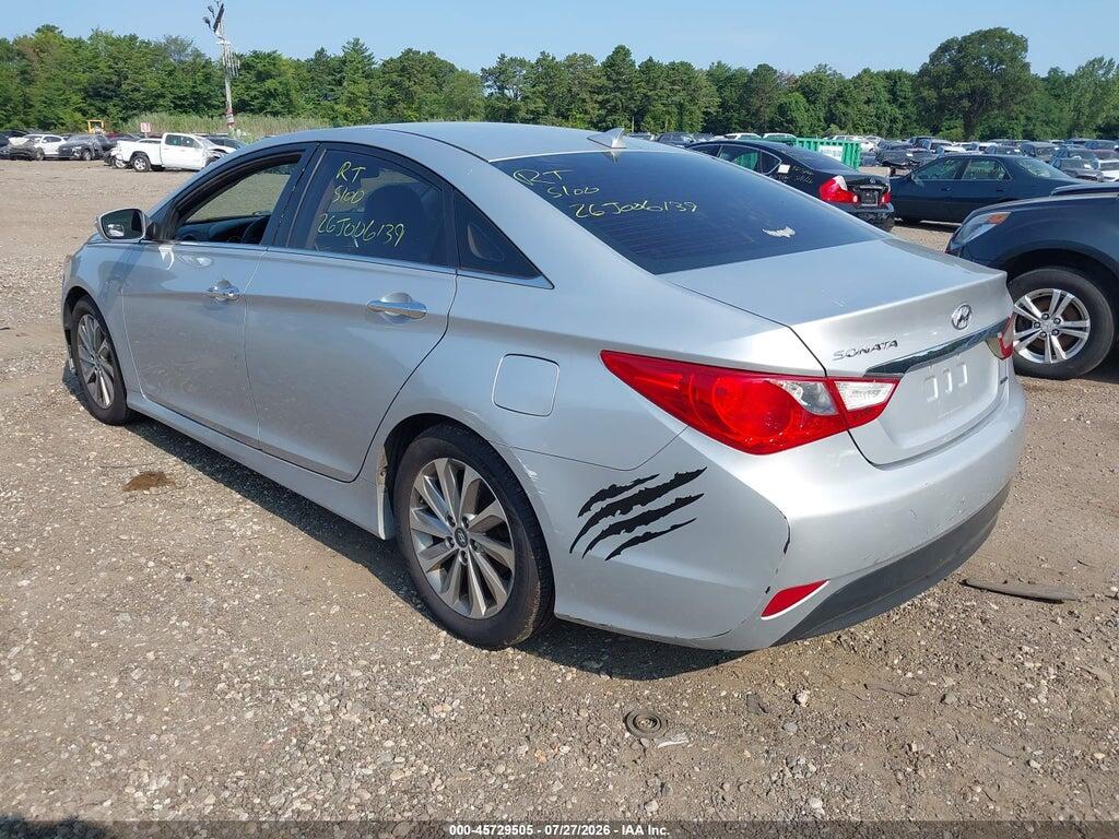 5NPEC4AC2EH852633 2014 HYUNDAI SONATA photo no. 3
