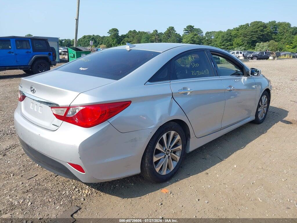5NPEC4AC2EH852633 2014 HYUNDAI SONATA photo no. 4