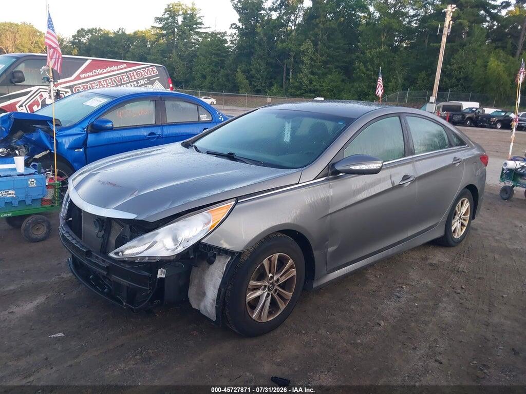 5NPEB4AC3EH826657 2014 HYUNDAI SONATA photo no. 2
