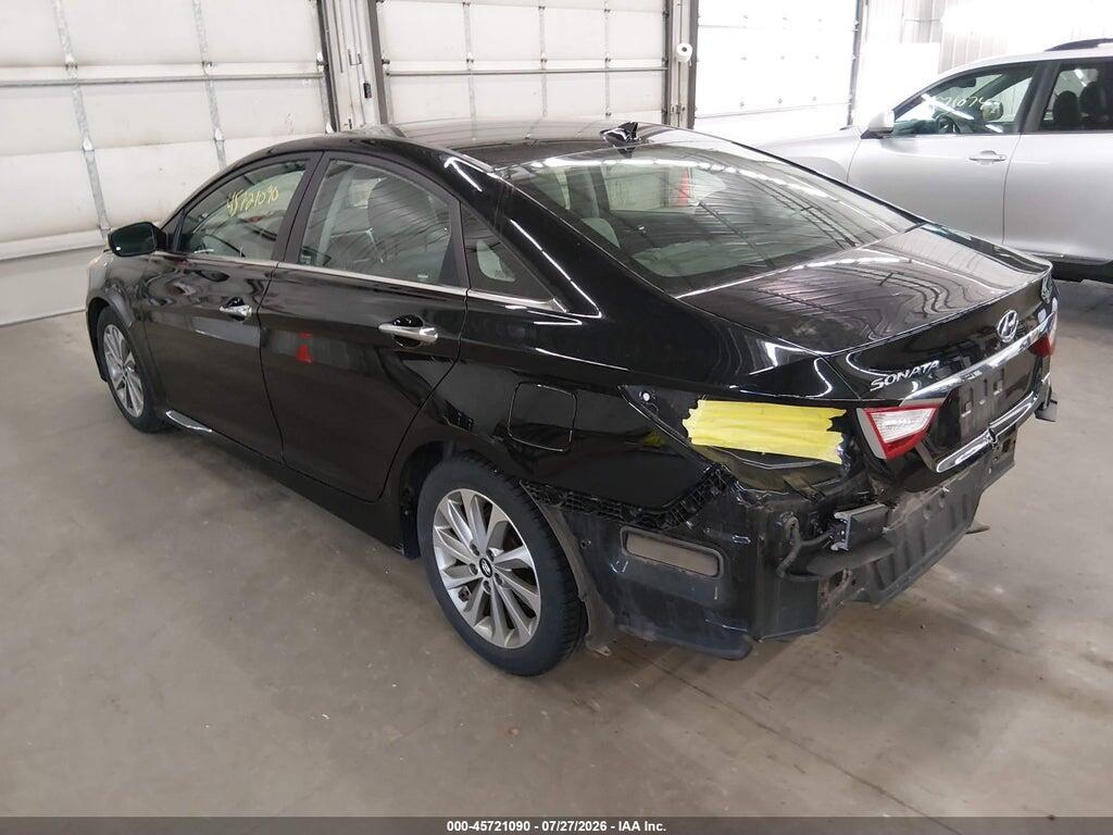5NPEC4AC9EH843072 2014 HYUNDAI SONATA photo no. 3