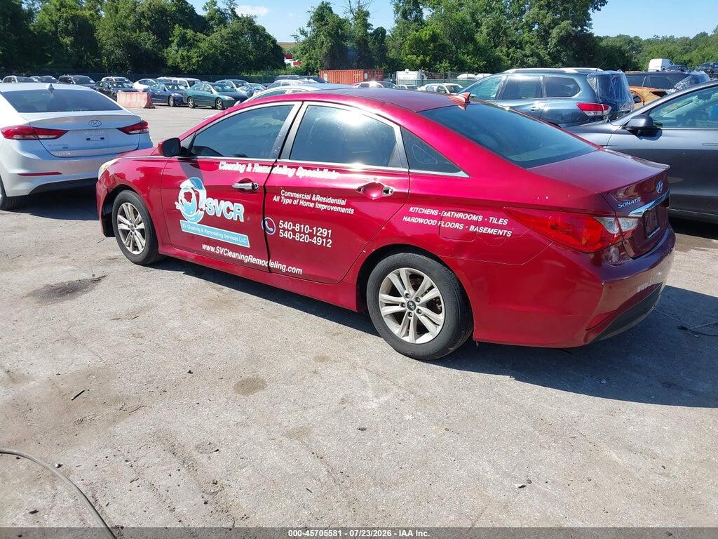 5NPEB4AC0EH843206 2014 HYUNDAI SONATA photo no. 3