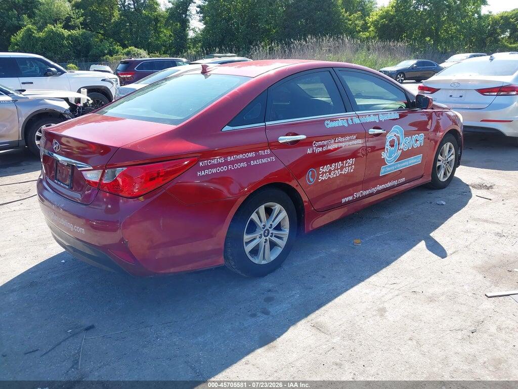 5NPEB4AC0EH843206 2014 HYUNDAI SONATA photo no. 4