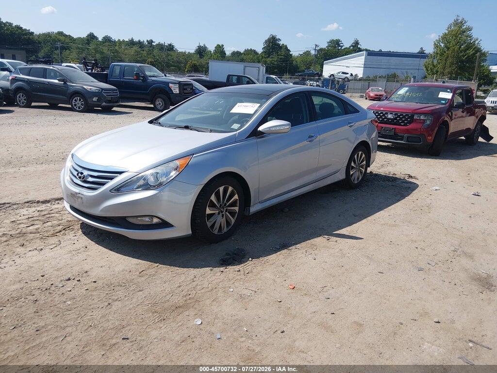 5NPEC4AC5EH931228 2014 HYUNDAI SONATA photo no. 2
