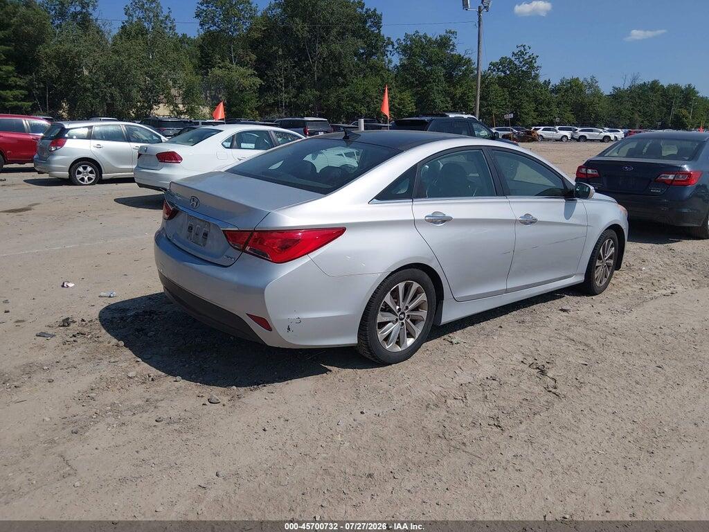 5NPEC4AC5EH931228 2014 HYUNDAI SONATA photo no. 4