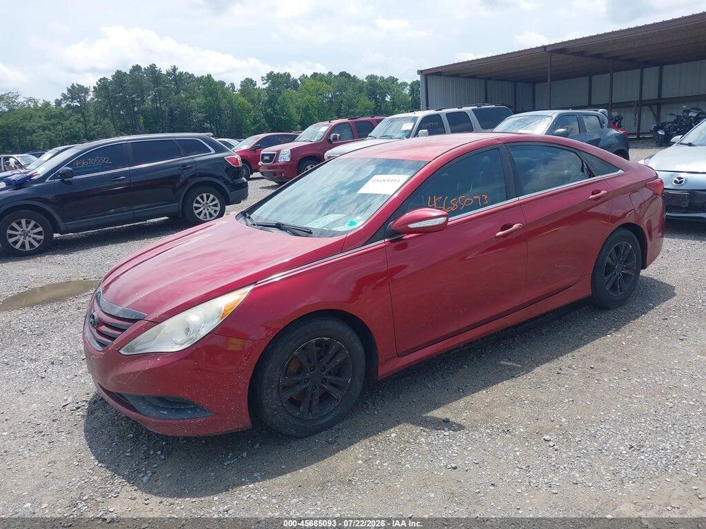 5NPEB4AC9EH821401 2014 HYUNDAI SONATA photo no. 2