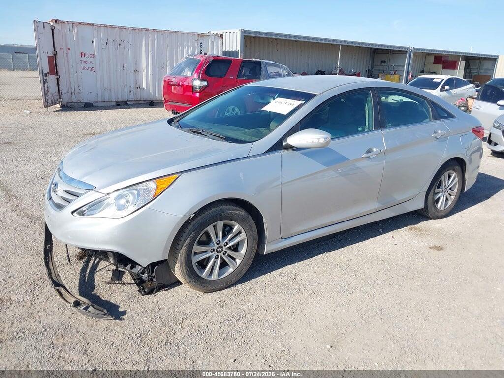5NPEB4AC1EH935022 2014 HYUNDAI SONATA photo no. 2