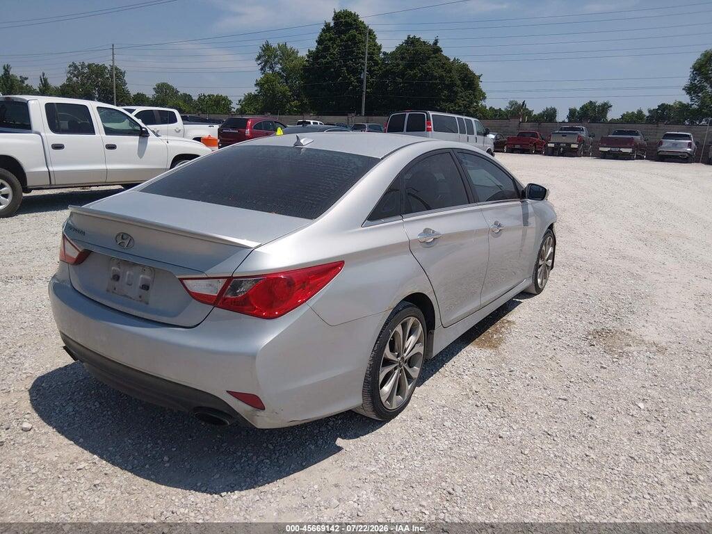 5NPEC4ACXEH872046 2014 HYUNDAI SONATA photo no. 4