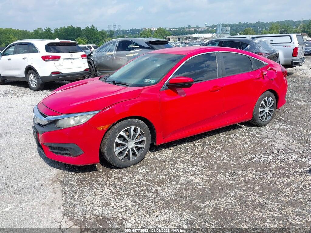 2HGFC2F50GH525616 2016 HONDA CIVIC photo no. 2