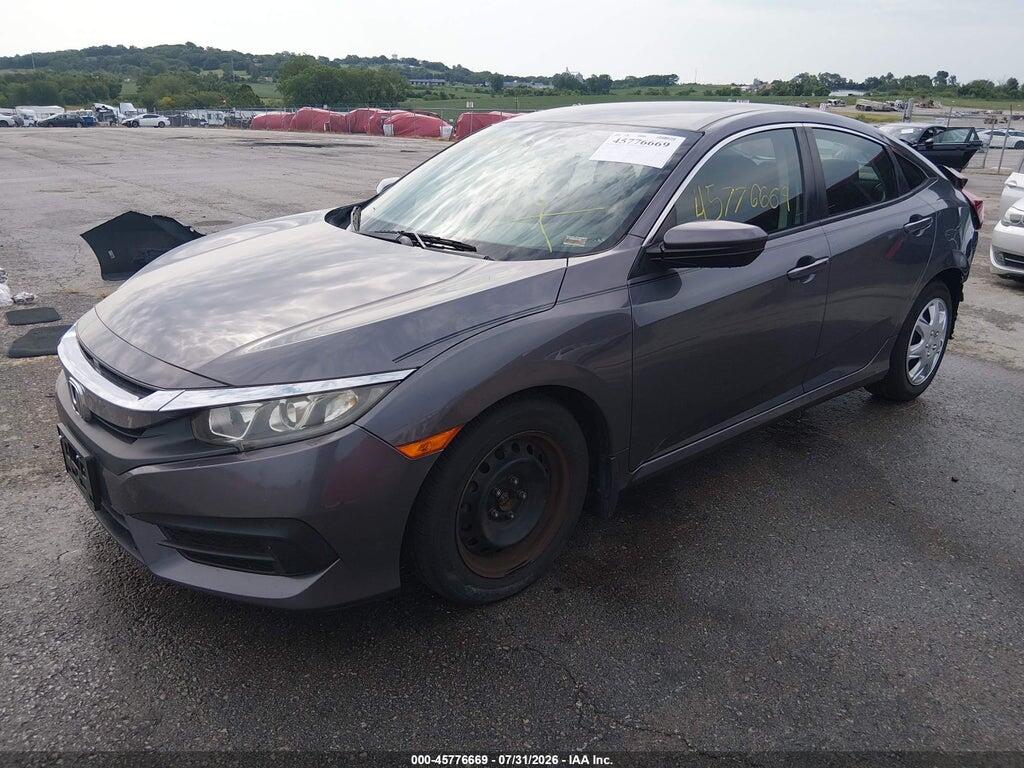 19XFC2F50GE010352 2016 HONDA CIVIC photo no. 2