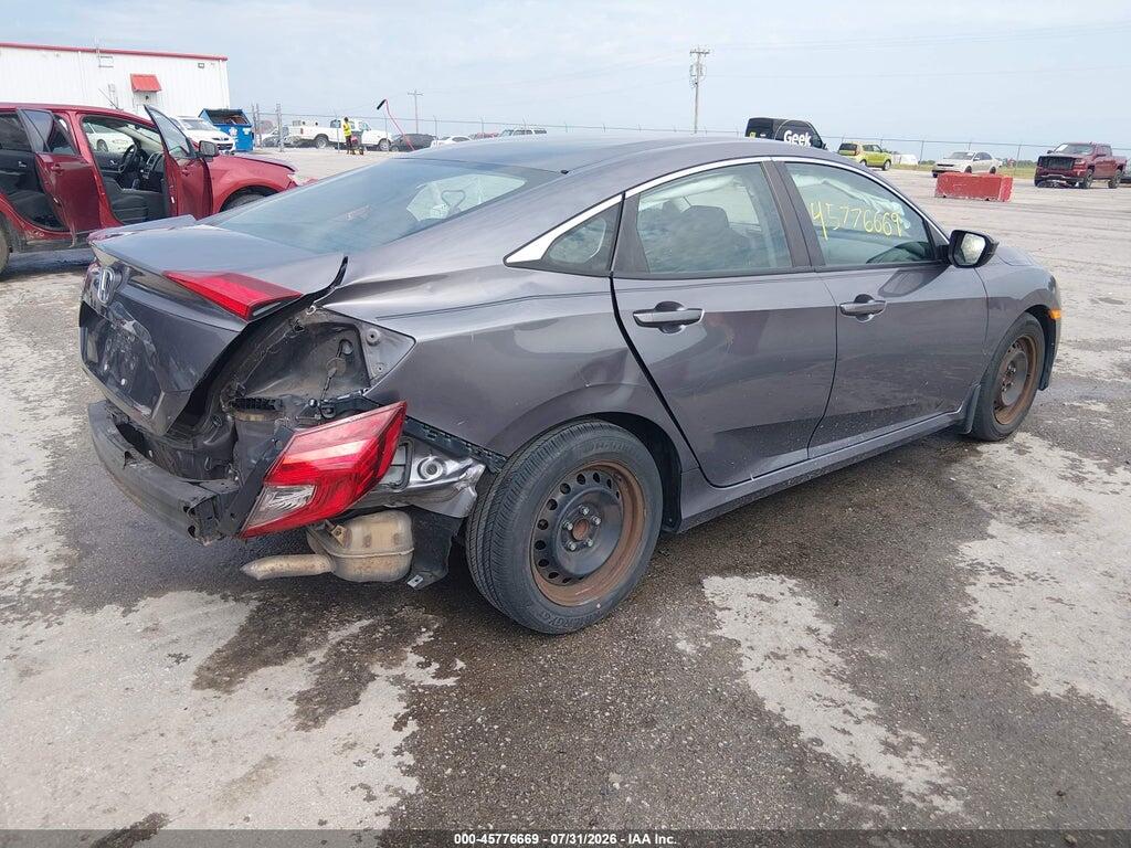 19XFC2F50GE010352 2016 HONDA CIVIC photo no. 4