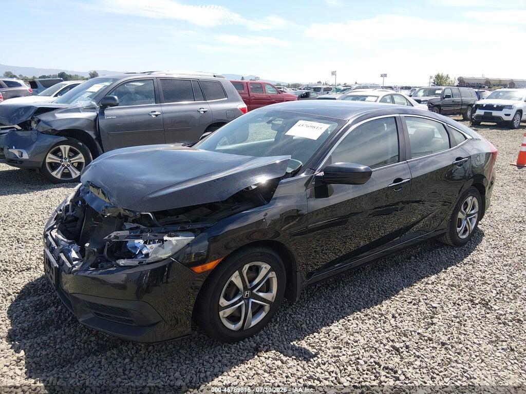 2HGFC2F58GH552207 2016 HONDA CIVIC photo no. 2