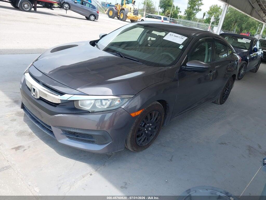 19XFC2F58GE018571 2016 HONDA CIVIC photo no. 2
