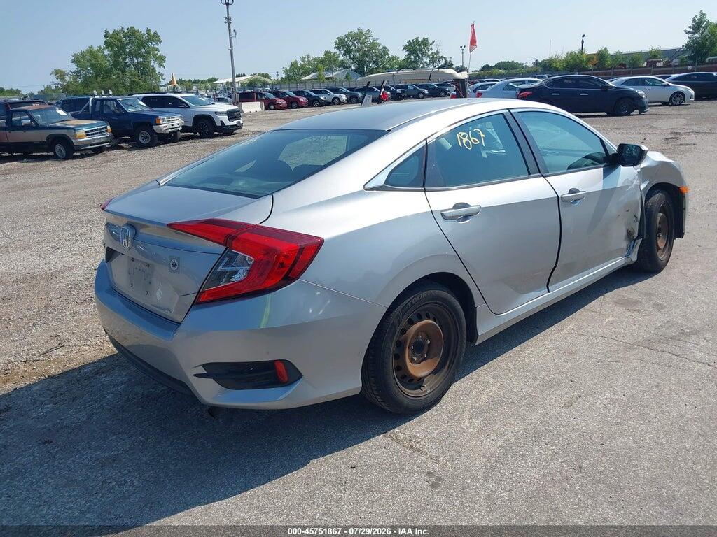 19XFC2F50GE010142 2016 HONDA CIVIC photo no. 4
