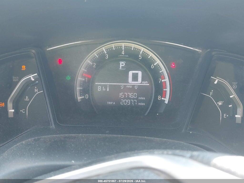 19XFC2F50GE010142 2016 HONDA CIVIC photo no. 7