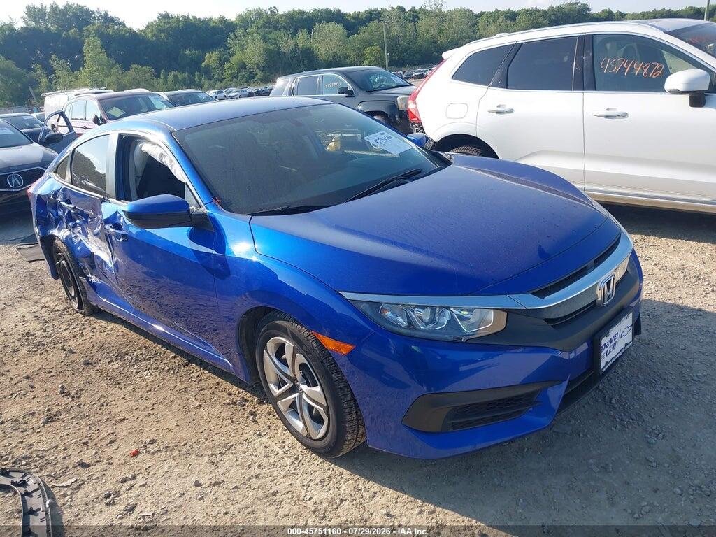 19XFC2F54GE014971 2016 HONDA CIVIC photo no. 1