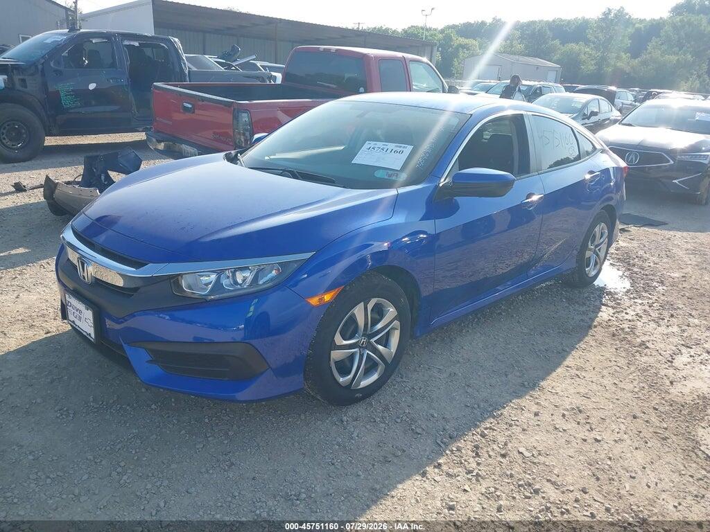 19XFC2F54GE014971 2016 HONDA CIVIC photo no. 2