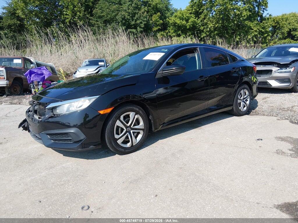 2HGFC2F58GH554619 2016 HONDA CIVIC photo no. 2