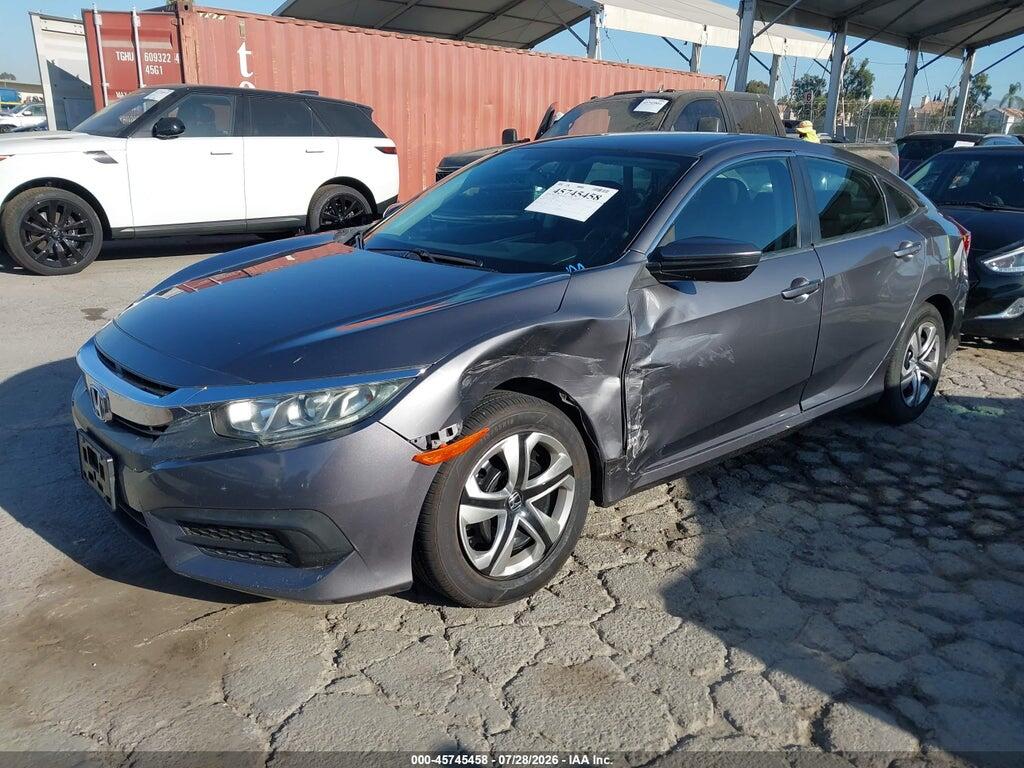 2HGFC2F55GH549913 2016 HONDA CIVIC photo no. 2