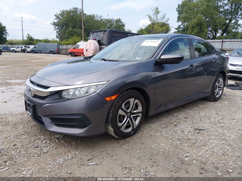 19XFC2F55GE083863 2016 HONDA CIVIC photo no. 2