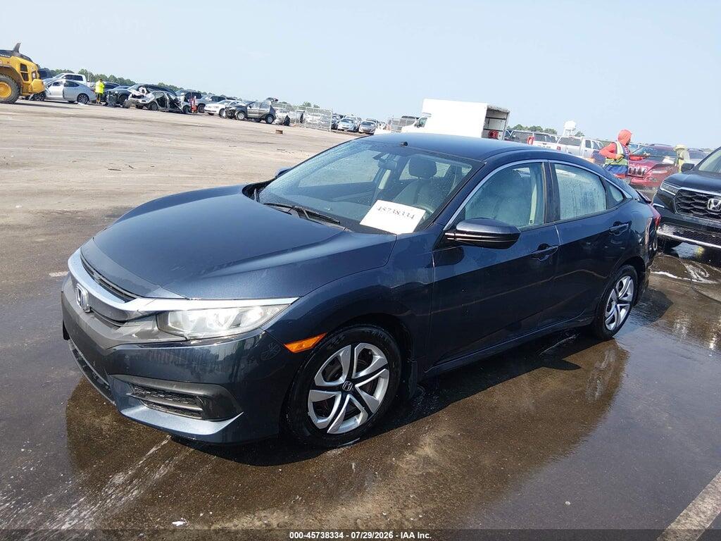 19XFC2F57GE093164 2016 HONDA CIVIC photo no. 2