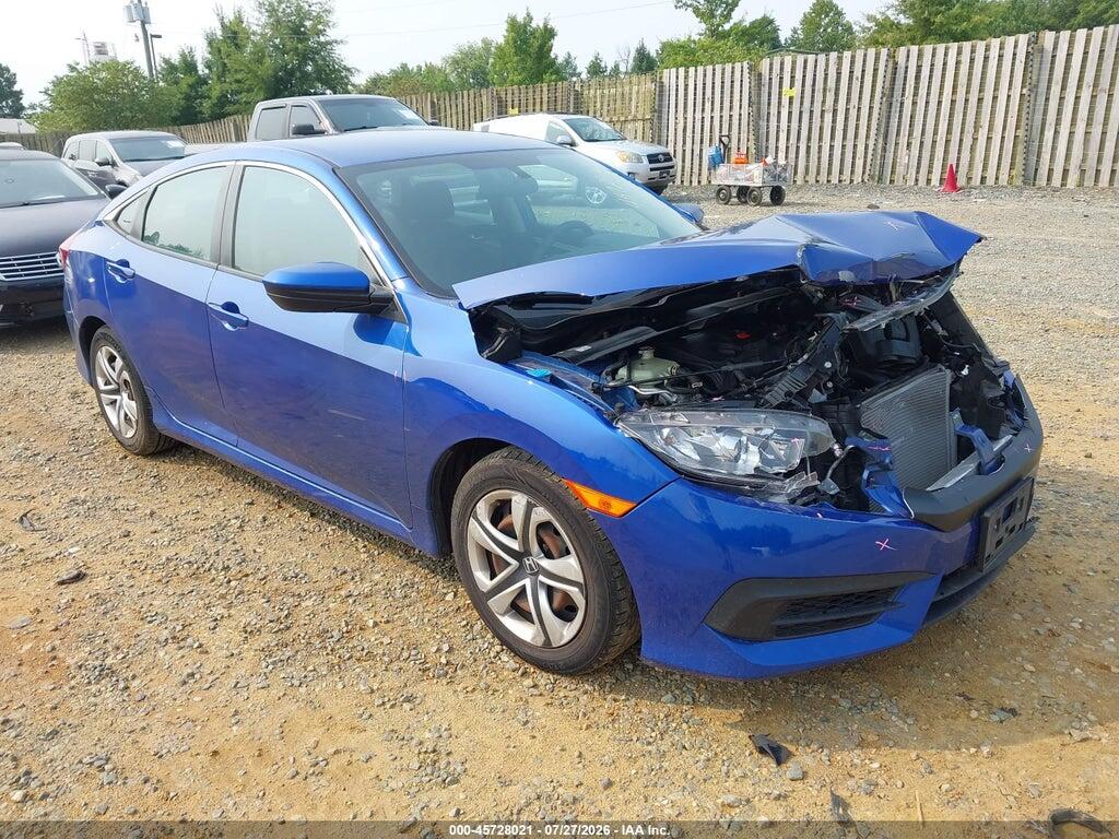 19XFC2F52GE059617 2016 HONDA CIVIC photo no. 1