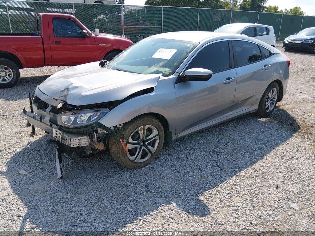 19XFC2F55GE008385 2016 HONDA CIVIC photo no. 2