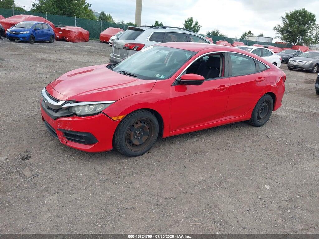 2HGFC2F58GH538663 2016 HONDA CIVIC photo no. 2