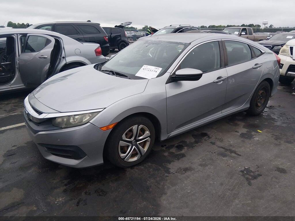19XFC2F58GE037461 2016 HONDA CIVIC photo no. 2