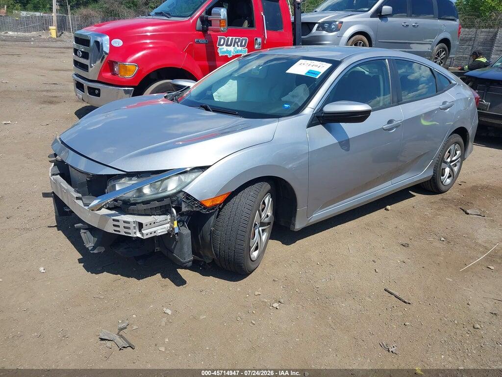 19XFC2F52GE214652 2016 HONDA CIVIC photo no. 2