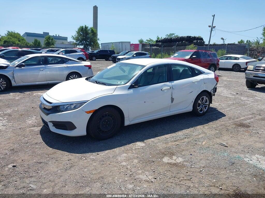 19XFC2F56GE007374 2016 HONDA CIVIC photo no. 2