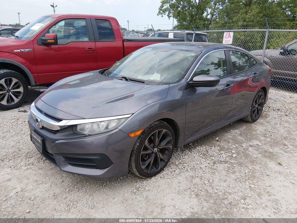 19XFC2F50GE005295 2016 HONDA CIVIC photo no. 2